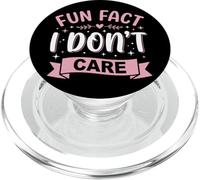 Fun Fact I Don't Care PopSockets PopGrip para MagSafe