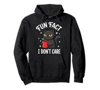 Fun Fact I Don't Care Sudadera con Capucha