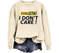 Fun Fact I Don't Care Sudadera con capucha Fun Fact I Dont Care, Khika, S