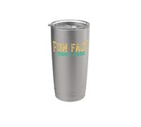 Fun Fact I Don't Care Vaso térmico de acero inoxidable de doble pared