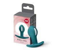 Fun Factory B Ball Uno | Plug anal con peso | Plug de entrenamiento anal | Estimulación natural sin vibración | IPX7 impermeable | Silicona