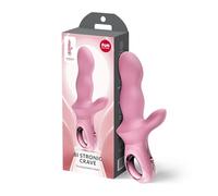 Fun Factory Bi Stronic Crave | vibrador rabbit con función de empuje para mujeres | movimiento de empuje y estimulación del clítoris | 8 programas de empuje y 6 de vibración | IPX7 | USB-C
