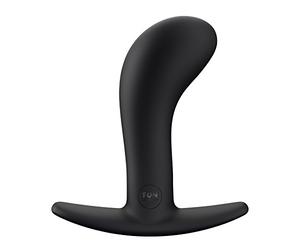 FUN FACTORY BOOTIE L - plug anal juguete anal talla L negro de silicona medica