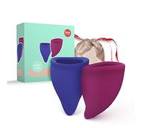 Fun Factory FUN CUP - Copa menstrual talla B silicona medica (incluye 2 copas, neceser e instrucciones) Made in Germany