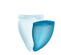 Fun Factory FUN CUP EXPLORE KIT | Set de 2 copas menstruales de 20 y 30 ml | Copa menstrual de silicona de grado médico | hasta 12 h de protección | reutilizable | alternativa sostenible