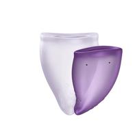 Fun Factory FUN CUP EXPLORE KIT | Set de 2 copas menstruales de 20 y 30 ml | Copa menstrual de silicona de grado médico | hasta 12 h de protección | reutilizable | alternativa sostenible