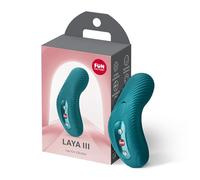 Fun Factory LAYA III | vibrador de contacto para mujeres | estimulación del clítoris con vibración y toques | 10 programas | Resistente al agua IPX7 | USB-C