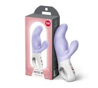 Fun Factory Miss Bi 17,3 cm | vibrador de conejo con estimulación doble | A-Spot y clítoris | 12 programas de vibración | mango LOOP | impermeable IPX7 | juguete sexual para mujeres