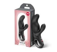 Fun Factory Miss Bi 17,3 cm | vibrador de conejo con estimulación doble | A-Spot y clítoris | 12 programas de vibración | mango LOOP | impermeable IPX7 | juguete sexual para mujeres