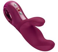 FUN FACTORY - MISS BI VIBRADOR CONEJO BURDEOS