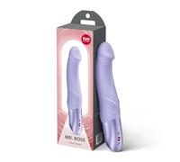 Fun Factory Mr. Boss 21 cm | vibrador de punto G con forma realista | 12 programas de vibración | Resistente al agua IPX7 | funciona con pilas | juguete sexual para mujeres