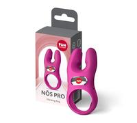 Fun Factory NŌS Pro | anillo vibrador de silicona para parejas | 2 motores y 7 programas de vibración | estimulación del clítoris | IPX7 | USB-C