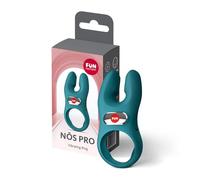 Fun Factory NŌS Pro | anillo vibrador de silicona para parejas | 2 motores y 7 programas de vibración | estimulación del clítoris | IPX7 | USB-C