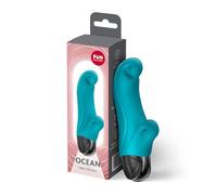 Fun Factory Ocean | mini vibrador para mujeres | Estimulación del clítoris y del punto G | 12 modos de vibración | Resistente al agua IPX7 | funciona con pilas