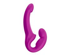 Fun Factory Share Lite Double Dildo | Pegging sin arnés | doble estimulación vaginal y anal | 100% impermeable | dispositivo de bienestar sexual ergonómico para parejas