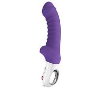 Fun Factory TIGER - vibrador G5 recargable para mujer estriado punto G morado de silicona medica