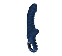 Fun Factory Tiger | Vibrador | vibrador de punto G con mango LOOP | 12 programas de vibración | eje de silicona acanalado | Resistente al agua y recargable por USB-C
