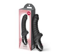 Fun Factory Tiger | Vibrador | vibrador de punto G con mango LOOP | 12 programas de vibración | eje de silicona acanalado | Resistente al agua y recargable por USB-C