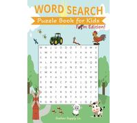 Fun Farm Word Search For Kids of All Ages: Word Searches with Easy to Read Print about Farm Animals, Farm Equipment, and More | 6x9 inches, 60 pages | ... Gift for Vacations, Holidays and Free Times