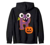 Fun Farol Monster Alphabet R Jack O Sudadera con Capucha