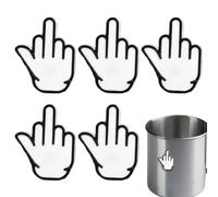 Fun Finger Suckers Novelty Gag Toy Party Favors Accessories | Home Decoration, 5pcs Fun Accessories for Door, Window, Cars