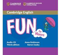 Fun for Movers Audio CD by Anne Robinson Karen Saxby(2015-03-23)
