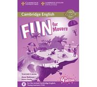 Fun for Movers Teacher’s Book with Downloadable Audio Fourth Edition - 9781316617557 (SIN COLECCION)