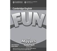 [ FUN FOR MOVERS TEACHER'S BOOK BY SAXBY, KAREN](AUTHOR)PAPERBACK