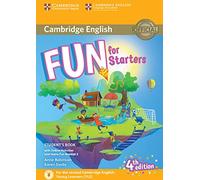 Fun for Starters Student's Book with Online Activities with Audio and Home Fun Booklet 2 Fourth Edition