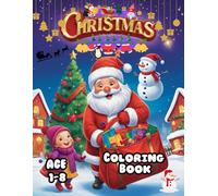 Fun Gifts For Christmas Celebrations For Children: Merry Christmas Coloring Is A Simple And Fun Book For Children From 1 To 8 Years Old