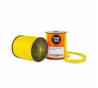FUN&GO Malla Tubular envasado Amarilla 25 m.