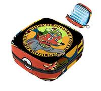 Fun Graffiti Fox - Bolsa de almacenamiento para servilletas sanitarias portátil para mujeres, adolescentes y niñas, bolsa de copa menstrual para lactancia