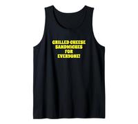 Fun Grilled Cheese Sandwiches For Everyone Food Lover Joke Camiseta sin Mangas