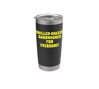 Fun Grilled Cheese Sandwiches For Everyone Food Lover Joke Vaso térmico de acero inoxidable de doble pared