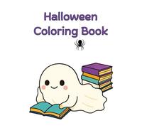 Fun Halloween Coloring Book: Trendy Ghosts, Pumpkins & Haunted Scenes | 24 Fun Designs for Relaxation, Stress Relief & Creative Fall Vibes (6x9 Halloween Coloring Book)