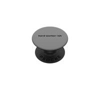 Fun Hard Worker-ish Mediocre Lazy Motivation Joke PopSockets PopGrip Adhesivo