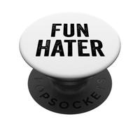 Fun Hater Negative Grouch Dad and Grandpa Sarcasm Design PopSockets PopGrip Adhesivo