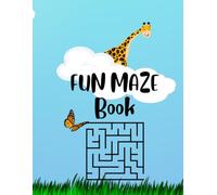 Fun Holiday Maze Book: 50+ Creative Puzzles for Halloween, Christmas, and More - Activity Book for Boys and Girls