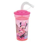 Fun House 005771 Disney Minnie - Vaso con pajita para niños