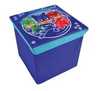Fun House 712873 PYJAMASQUES - Taburete de Almacenamiento Infantil (30 x 30 x 30 cm)