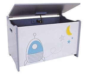 Fun House 713043 ESPACE - Baúl para juguetes (H.40 x 58 x 36 cm), diseño de niños