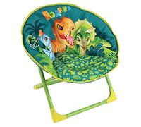 Fun House 713260 Jurassic World Dinosaurio - Asiento de Luna Plegable para niños (47 x 54 x 42 cm), Color Verde