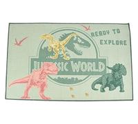 Fun House 713504 Jurassic World Dinosaure - Alfombra Infantil (120 x 80 cm)