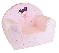 Fun House Bailarina - Sillón Infantil (52 x 33 x 42 cm), Color Rosa