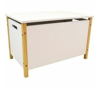 Fun House - Baúl para Juguetes (37,5 x 60 x 36 cm, MDF, Color Blanco