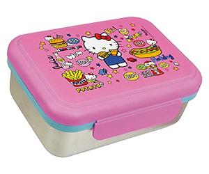 FUN HOUSE HELLO KITTY - Caja de acero inoxidable para niños (6,5 x 17 x 13,5 cm)