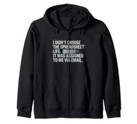 Fun I Didn't Choose the Spreadsheet Life Finance Accounting Sudadera con Capucha