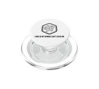 Fun I Run So My Demons Can't Catch Me Exercise Humor Design PopSockets PopGrip para MagSafe