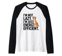Fun I'm Not Lazy Dog For Moms Dads Fans Juguetón Nueva Novedad Camiseta Manga Raglan