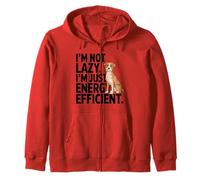 Fun I'm Not Lazy Dog For Moms Dads Fans Juguetón Nueva Novedad Sudadera con Capucha